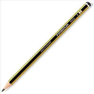 Lápis Noris Nº 1 B STAEDTLER Ponta preta