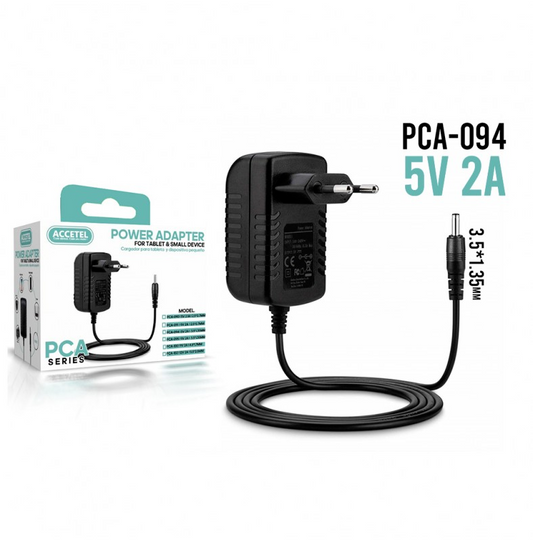Carregador preto para Tablet Accetel PCA-094