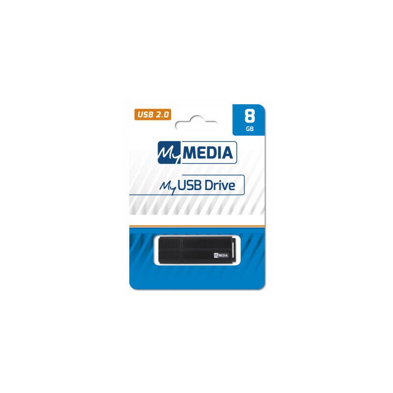 Pen drive Verbatim My Media Usb 2.0 64gb Preto