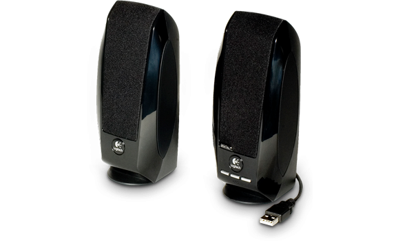 Colunas para Computador Logitech S150 Preto 2.0