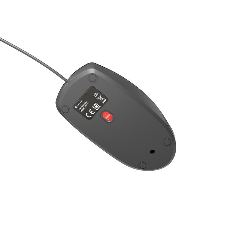 Rato USB Natec Ruff 2 1000dpi Optico Preto