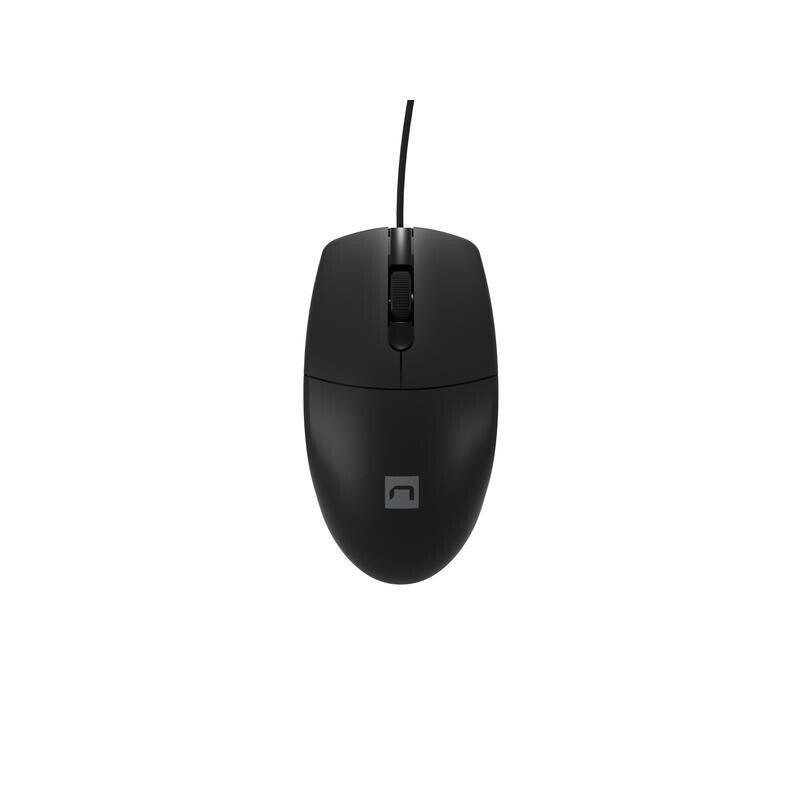 Rato USB Natec Ruff 2 1000dpi Optico Preto