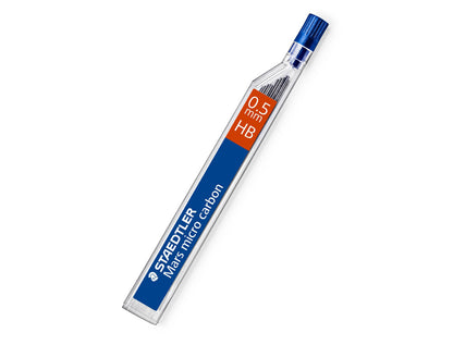 Minas para lapiseira 0.5mm STAEDTLER Mars Micro Carbon HB