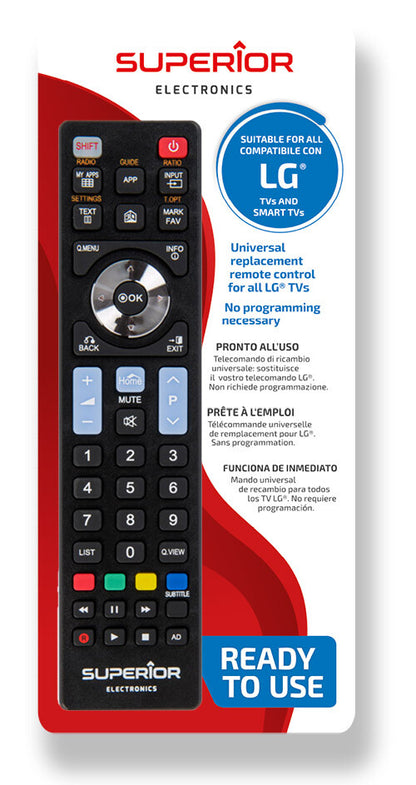 Superior Comando para televisão Compatível LG