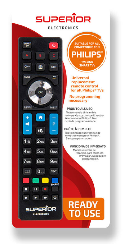 Superior Comando para televisão Compatível Philips