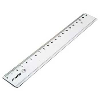 Régua SmartD cristal 20cm