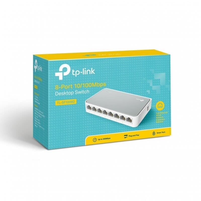 Switch 8 Portas TP-LINK TL-SF1008D 10/100 Mbps